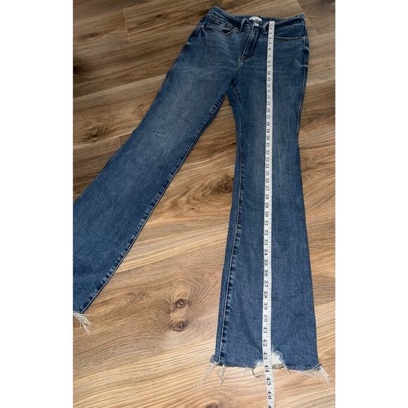 Good American Good Curve Boot distressed hem - size 8/29 - Picture 8 of 9